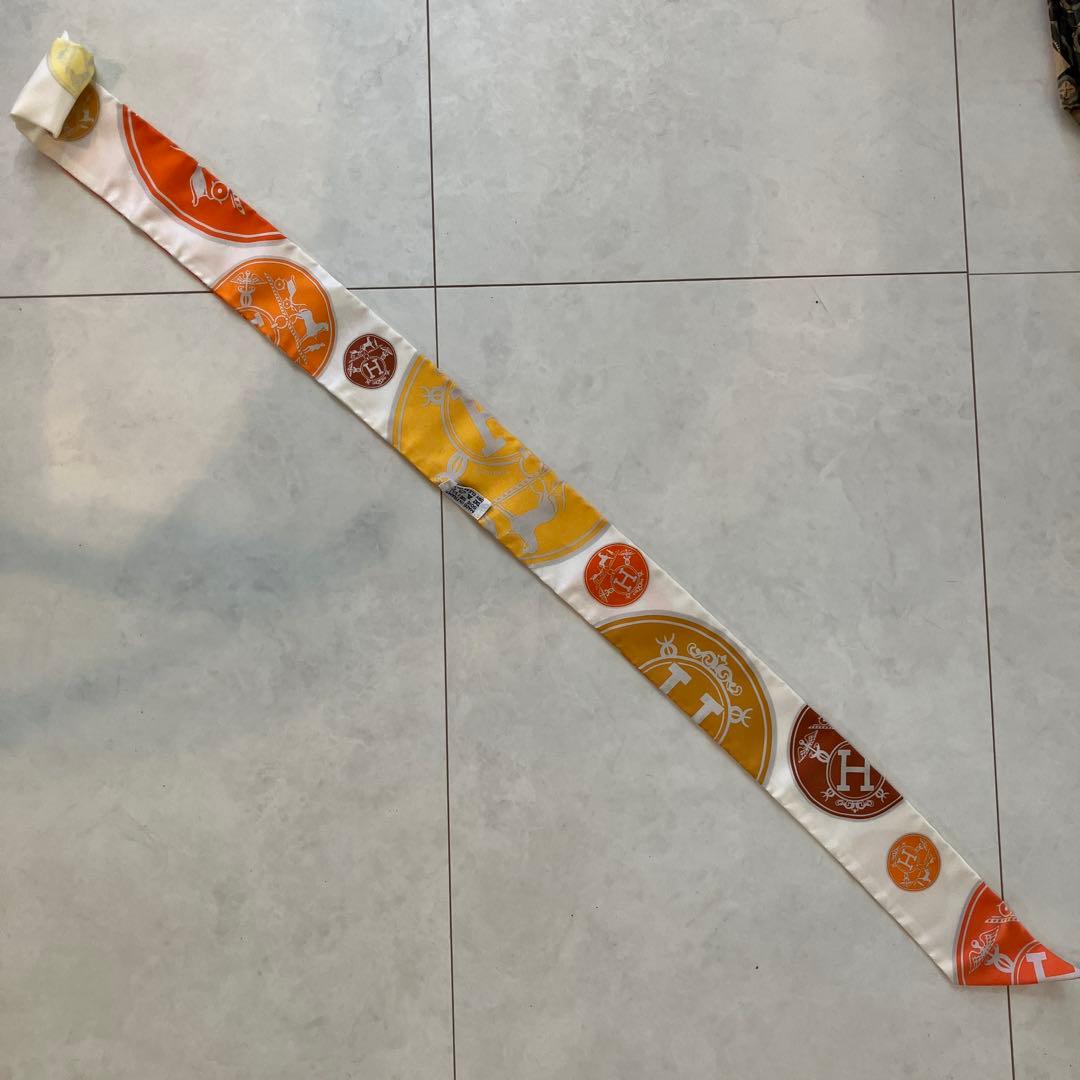 エルメス　ツイリー　オレンジ系