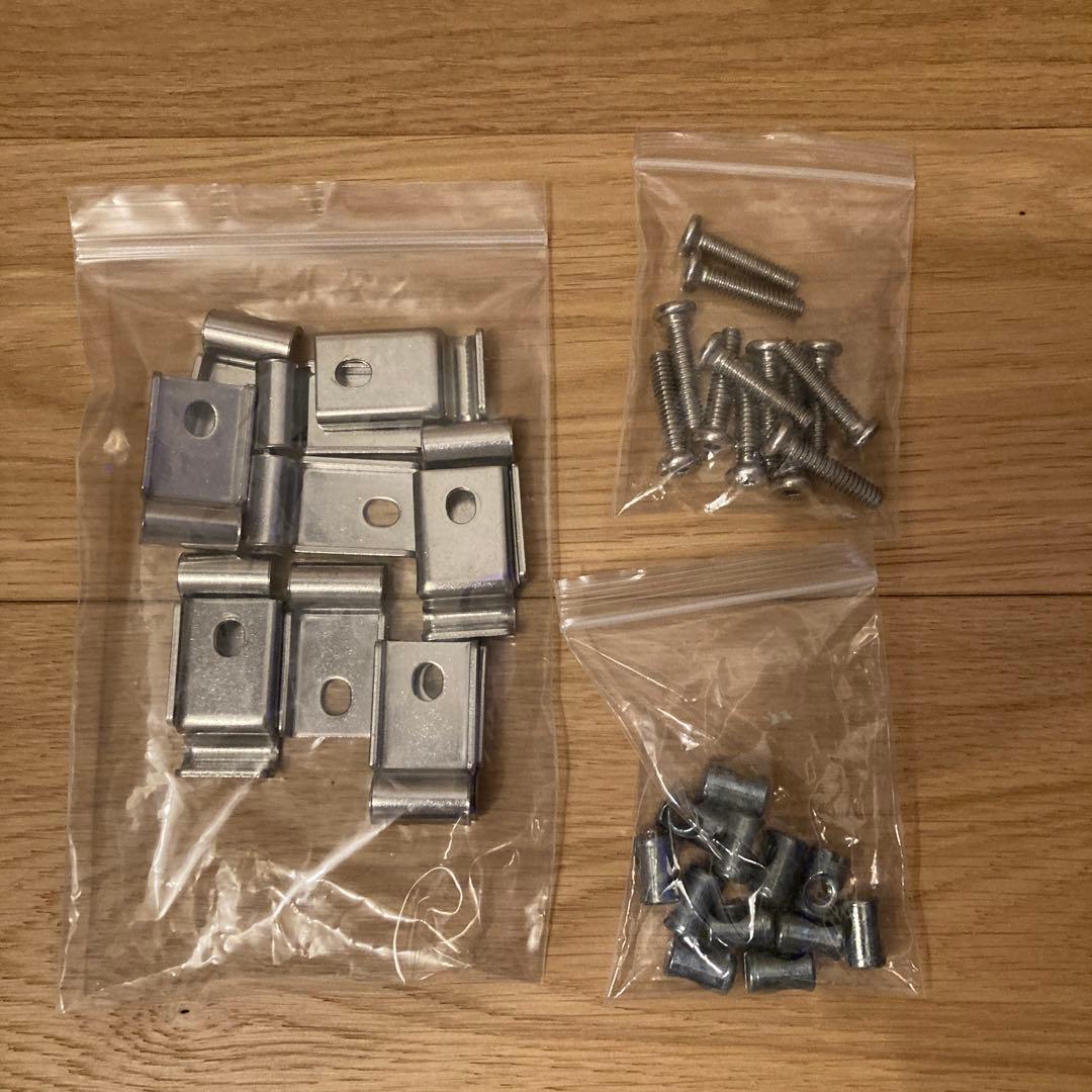 MUJI ステンレスユニットシェルフ　棚板　オーク　3枚セット