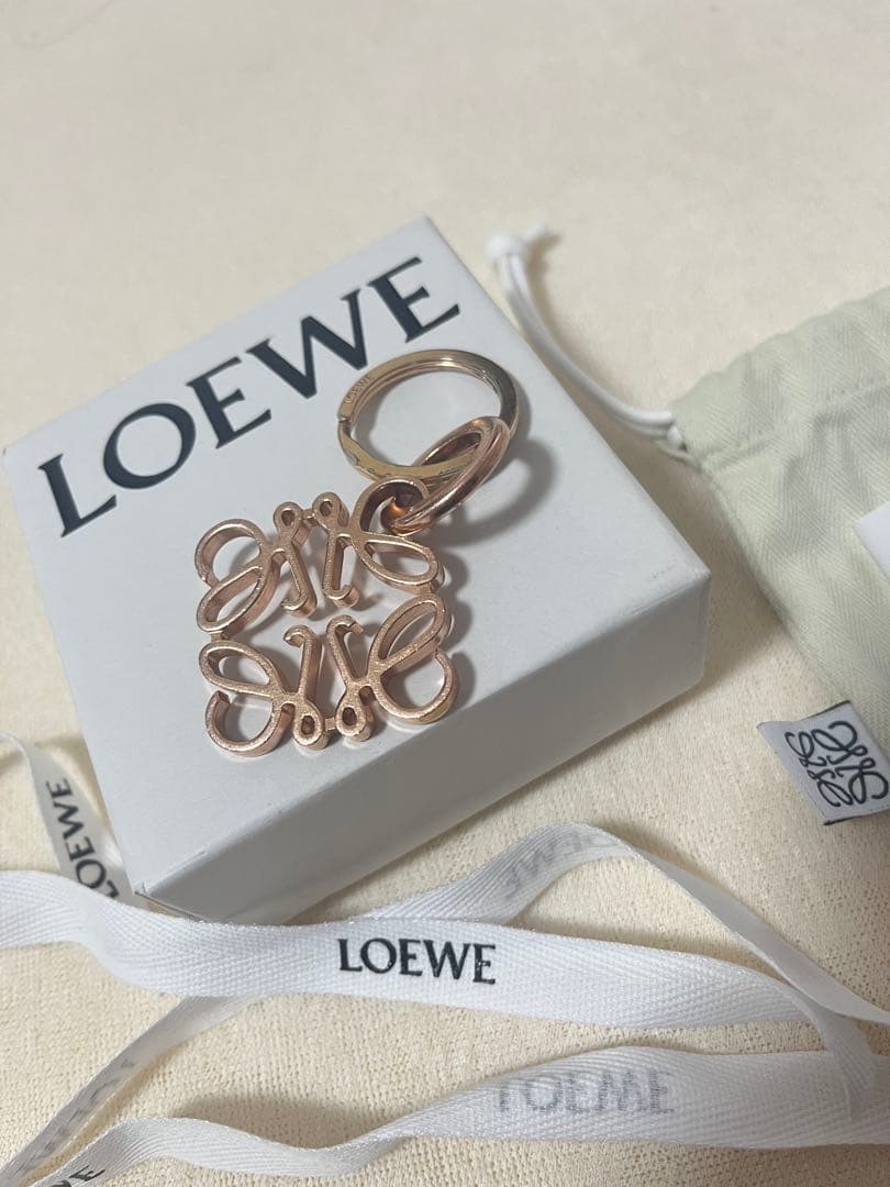 LOEWE ローズゴールド キーリング ロエベ 箱付き