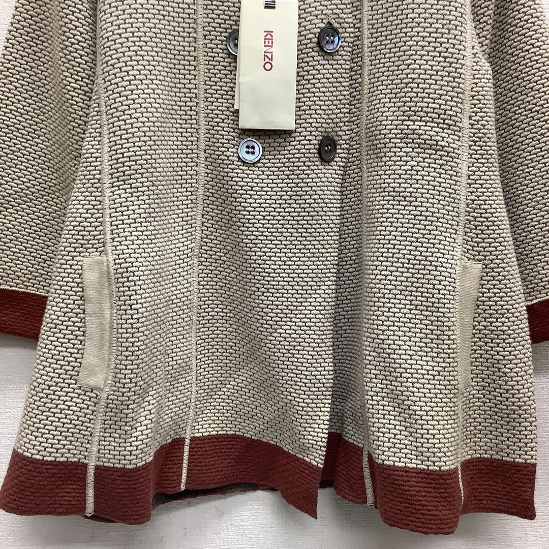 鍋*ん様 新品タグ付　ケンゾー　KENZO ニット風コート ベージュ ジャケット