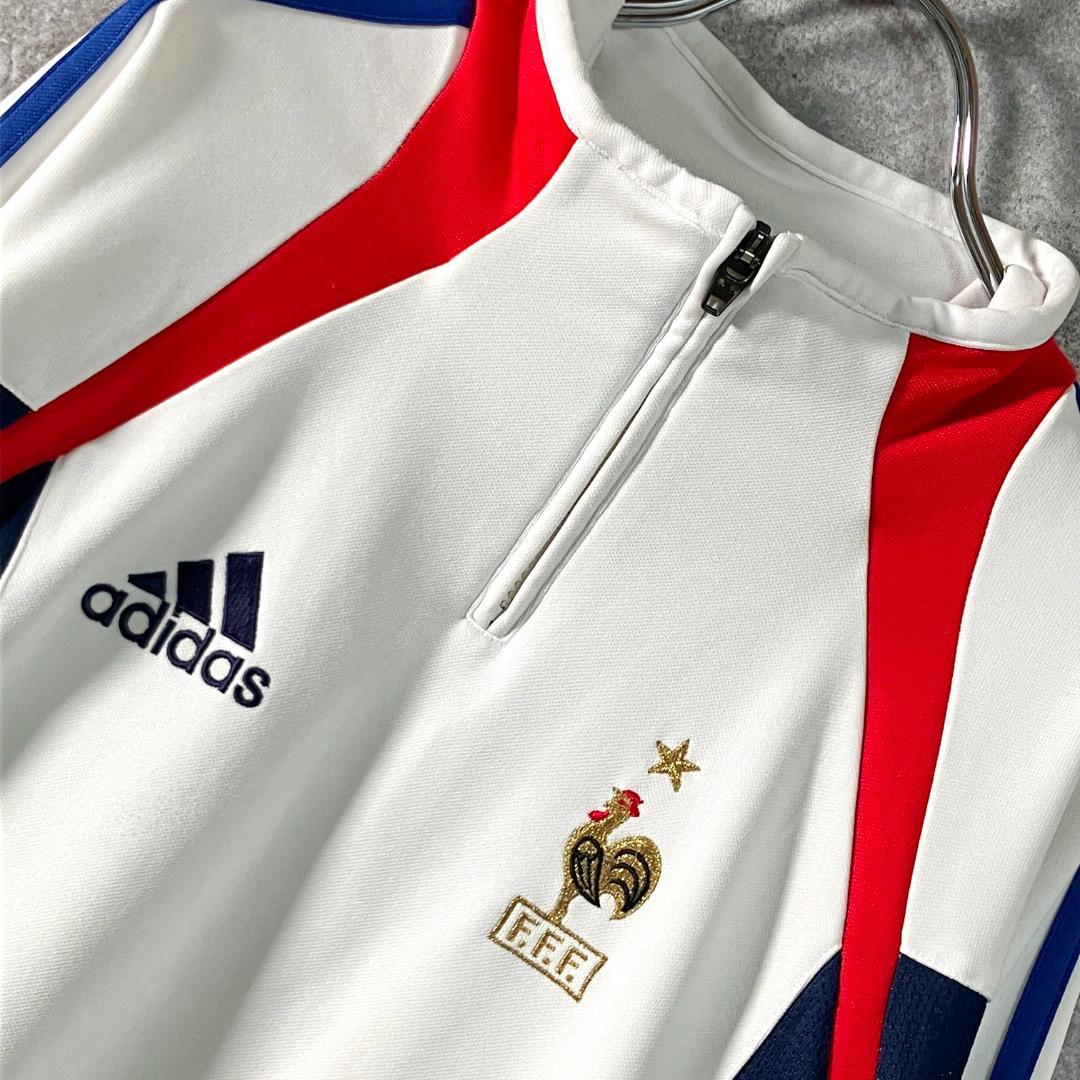 2004 Euro2004 フランス代表　ドリルトップ　ジャージ　ハーフジップ