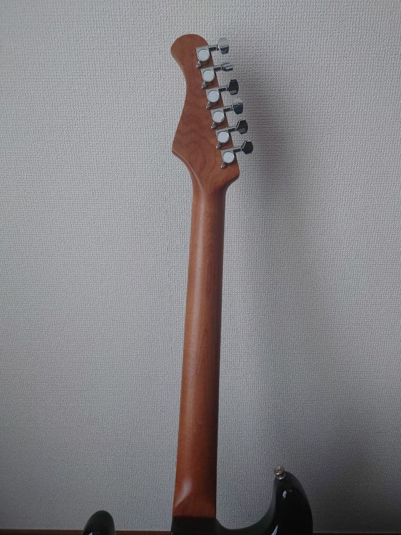 最終値下げ Bacchus BST-2-RSM/R BLK ストラト おまけ付き