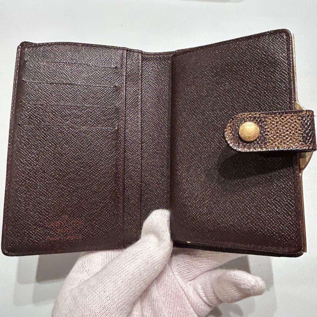 【極美品】ルイヴィトン モノグラム 折り財布 ポルトモネビエ ヴィエノワ がま口