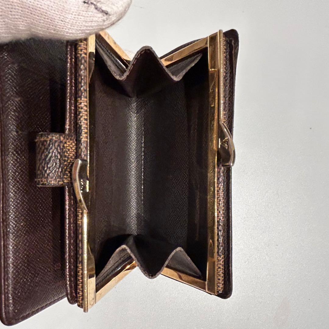 【極美品】ルイヴィトン モノグラム 折り財布 ポルトモネビエ ヴィエノワ がま口