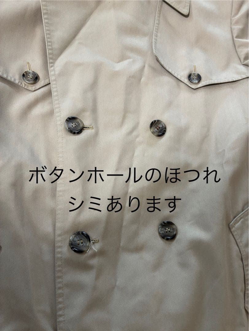 お値下！Christian Dior Monsieurメンズトレンチベージュ40