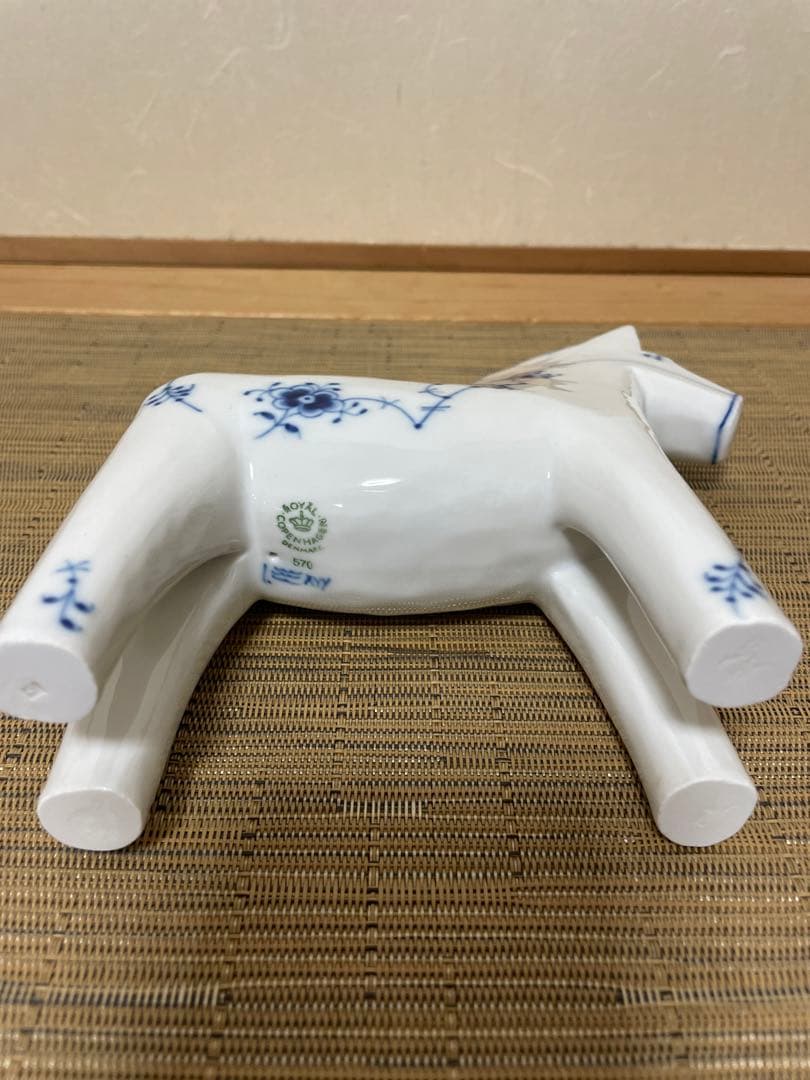 未使用　稀少レア　ロイヤルコペンハーゲンダーラナホース　フィギュリン