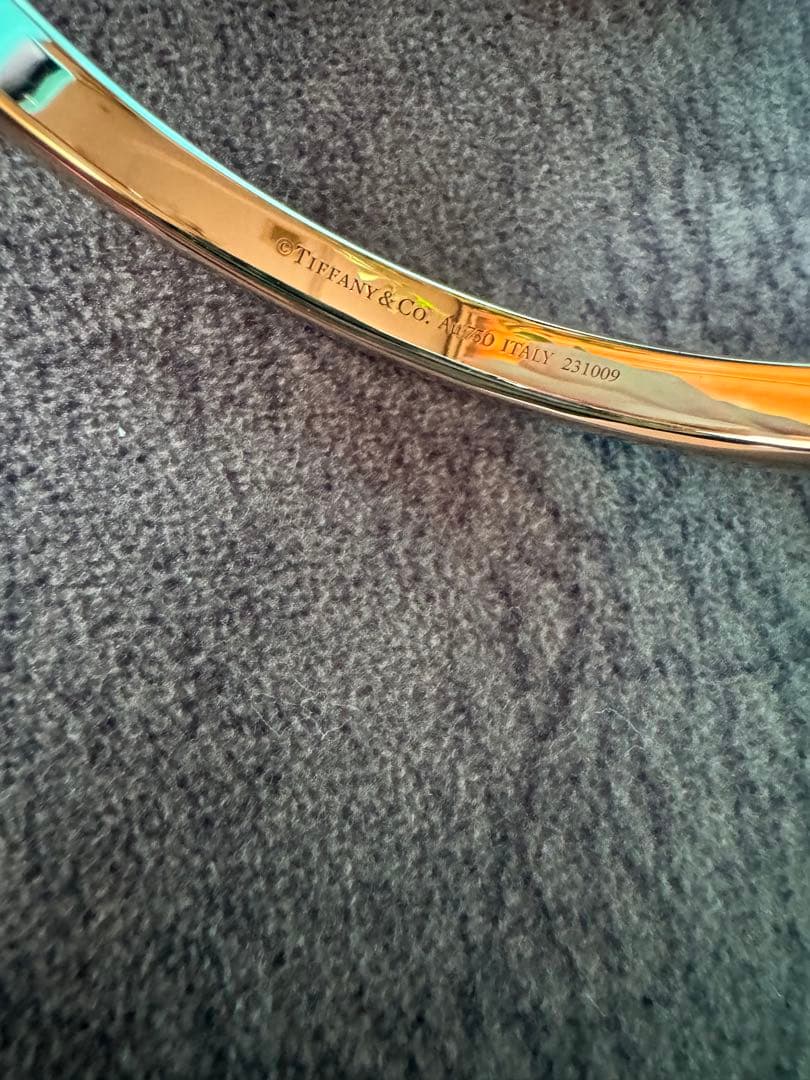 Tiffany & Co. ピンクゴールド　ホワイトゴールド　バングルロックXL