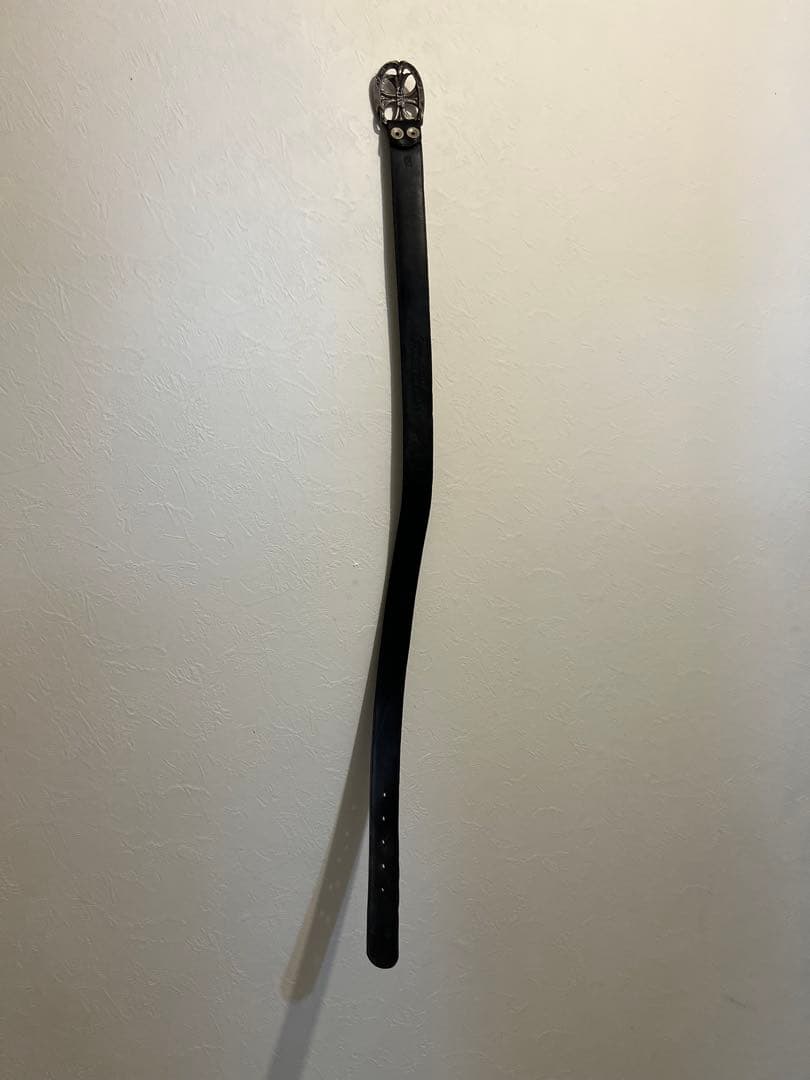 アクセサリー Bill Wall LeatherBuckle+ChromeHeartsBelt