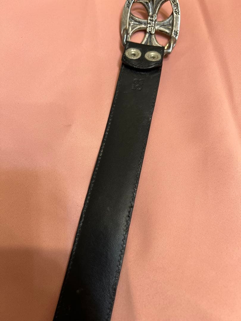アクセサリー Bill Wall LeatherBuckle+ChromeHeartsBelt