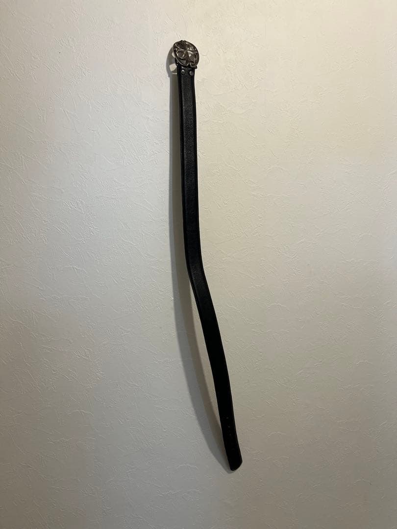 アクセサリー Bill Wall LeatherBuckle+ChromeHeartsBelt