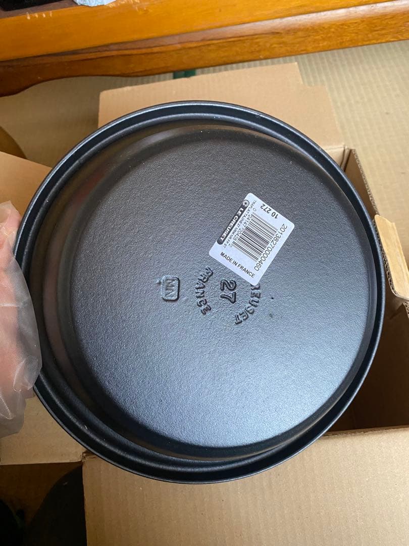 レア商品　LE CREUSET タジン鍋 27cm ピンク　新品未使用