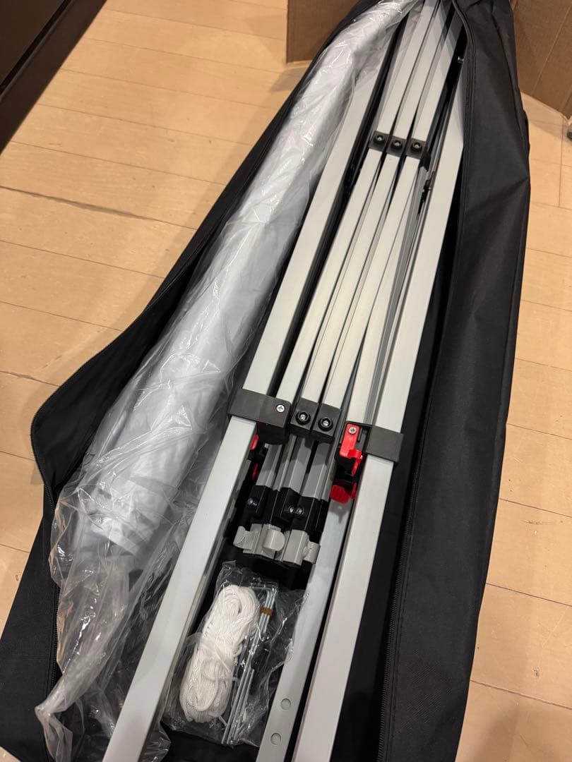 Quictent ワンタッチ タープテント3段階調節(ホワイト, 2.5m)