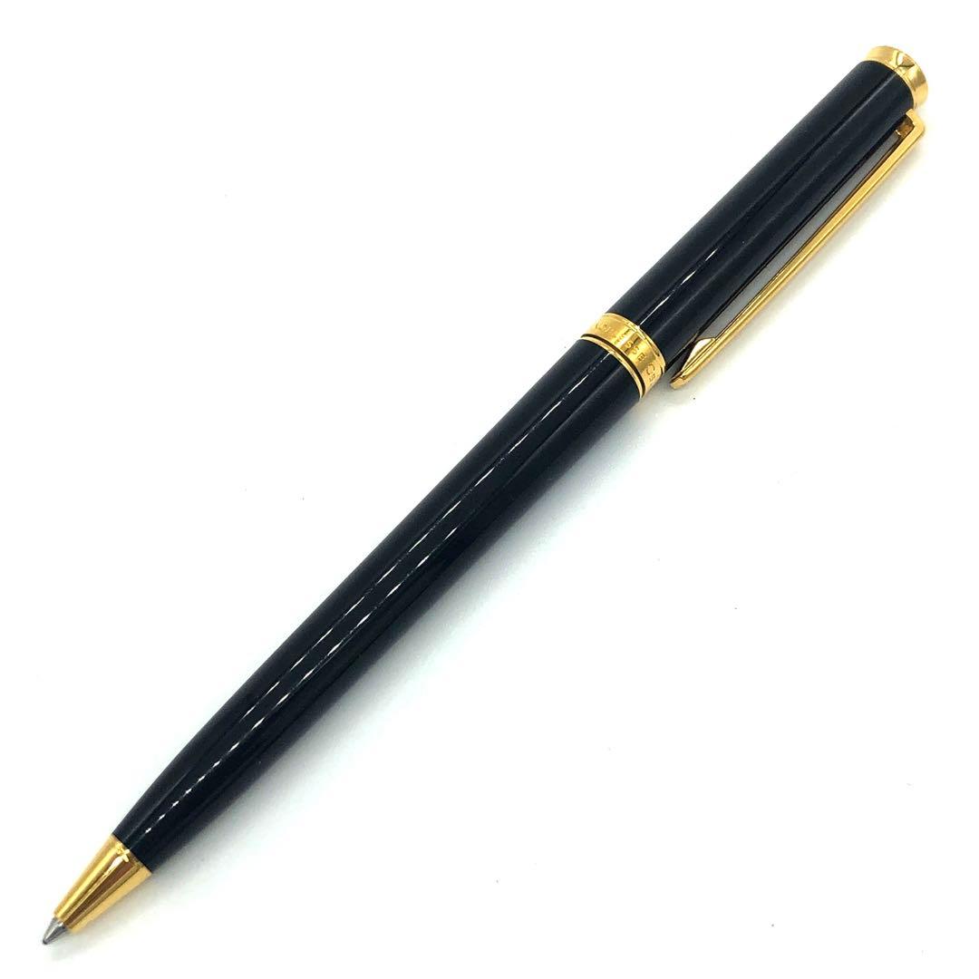 極美品✨モンブラン ノブレスオブリージュ　ボールペン ブラック　ゴールド メンズ