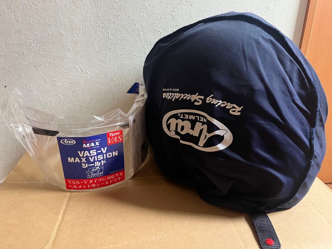 【値引きしました】Arai VECTOR X フルフェイスヘルメット　中古品