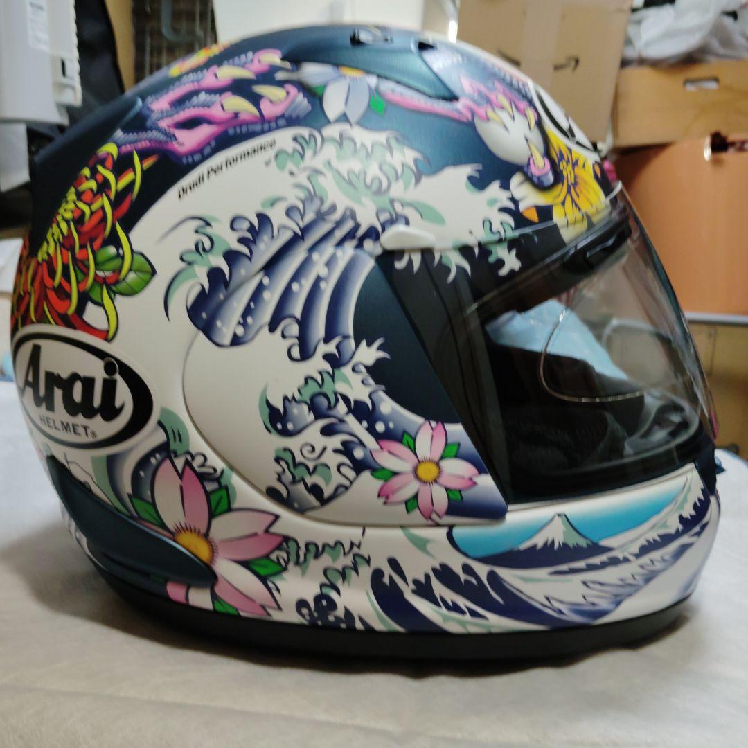 Arai IＱフルフェイス 和柄デザイン