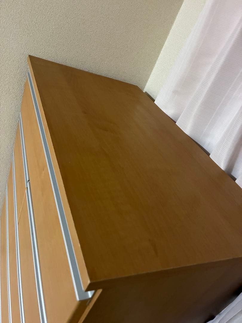 ナチュラルウッドチェスト　取りに来て頂ける方でお願いします。
