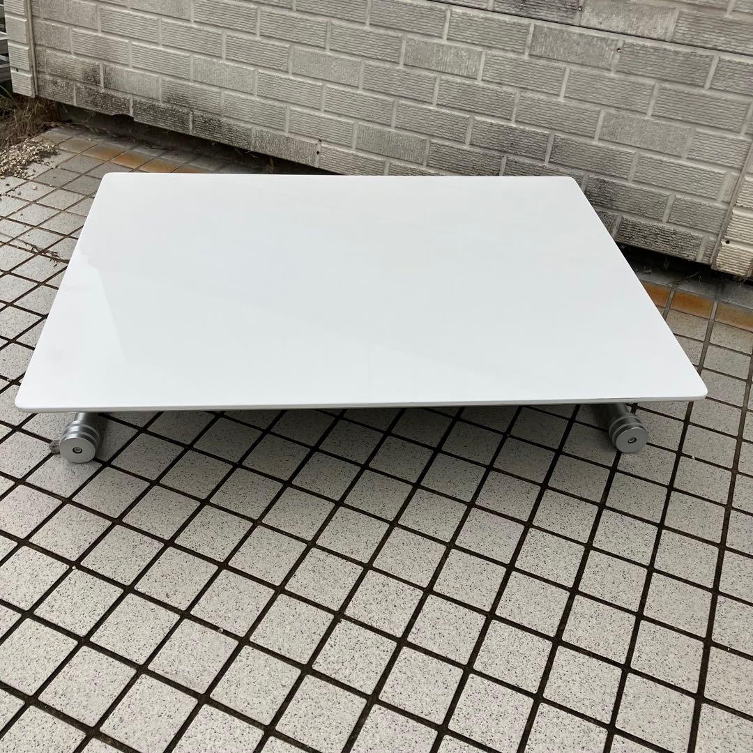 北欧レトロ 木製 リフティングテーブル ワークテーブル 昇降式 リフトテーブル