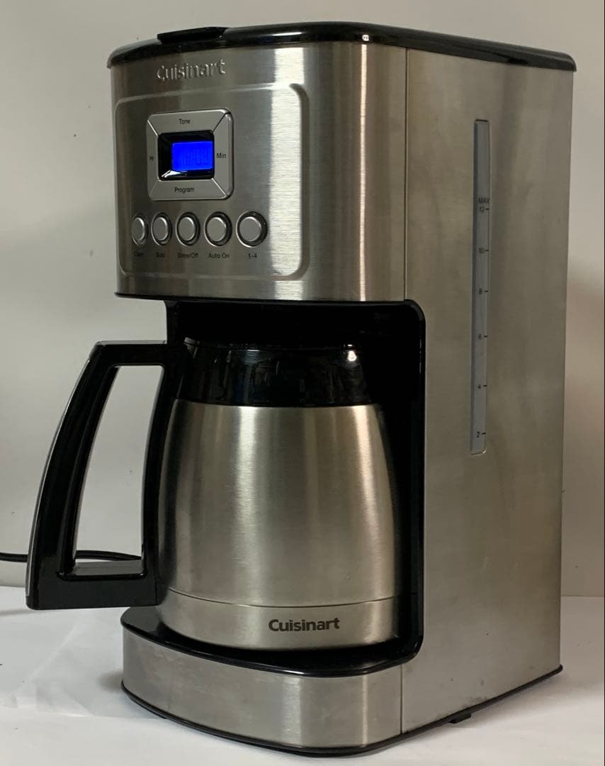 Cuisinart 12カップ ステンレス製 プログラマブル コーヒーメーカー