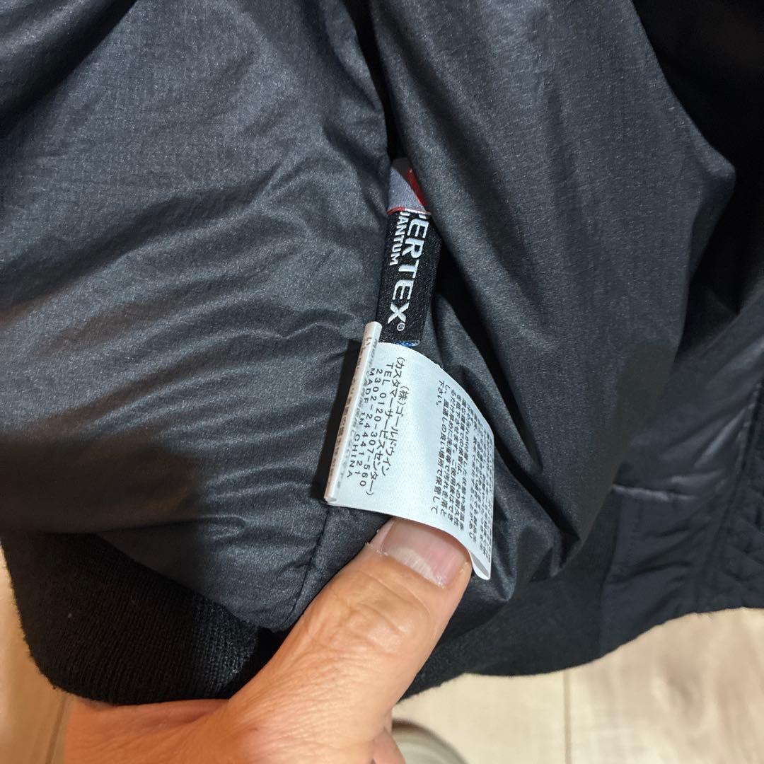 THE NORTH FACE ブラック インサレーションボンバージャケット
