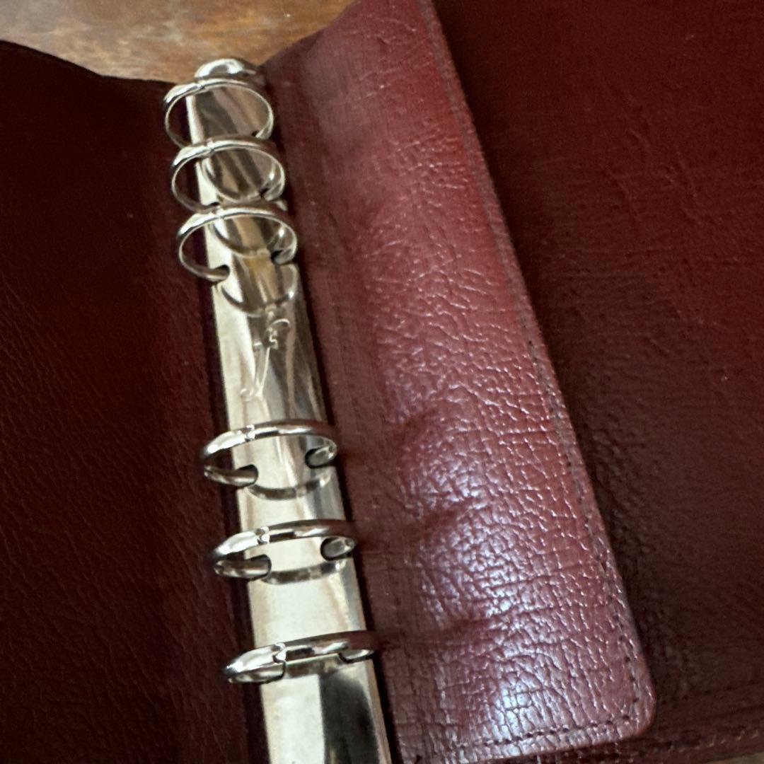 filofax winchester 80-90年代美品 リアルカーフバイブル
