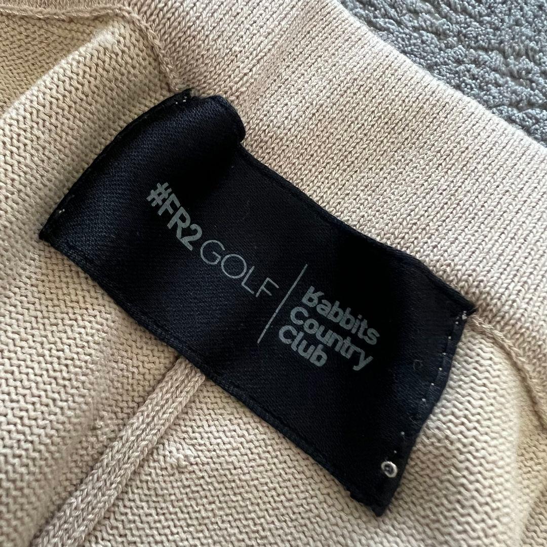 FR2 GOLF エフアールツーゴルフ　ニット　ゴルフパンツ　メンズ　M ロゴ