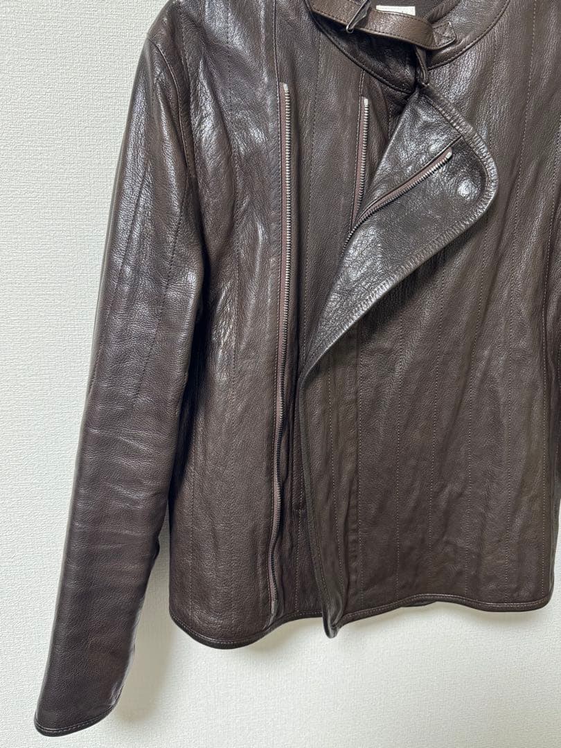 希少 Masakï paris マサキマツシマ レザージャケット ゴートレザー