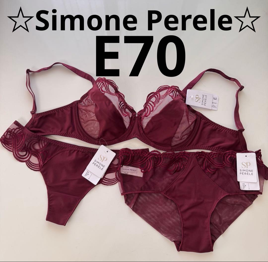 bknf ☆Simone Perele☆サイズE70 豪華3点セット　新品