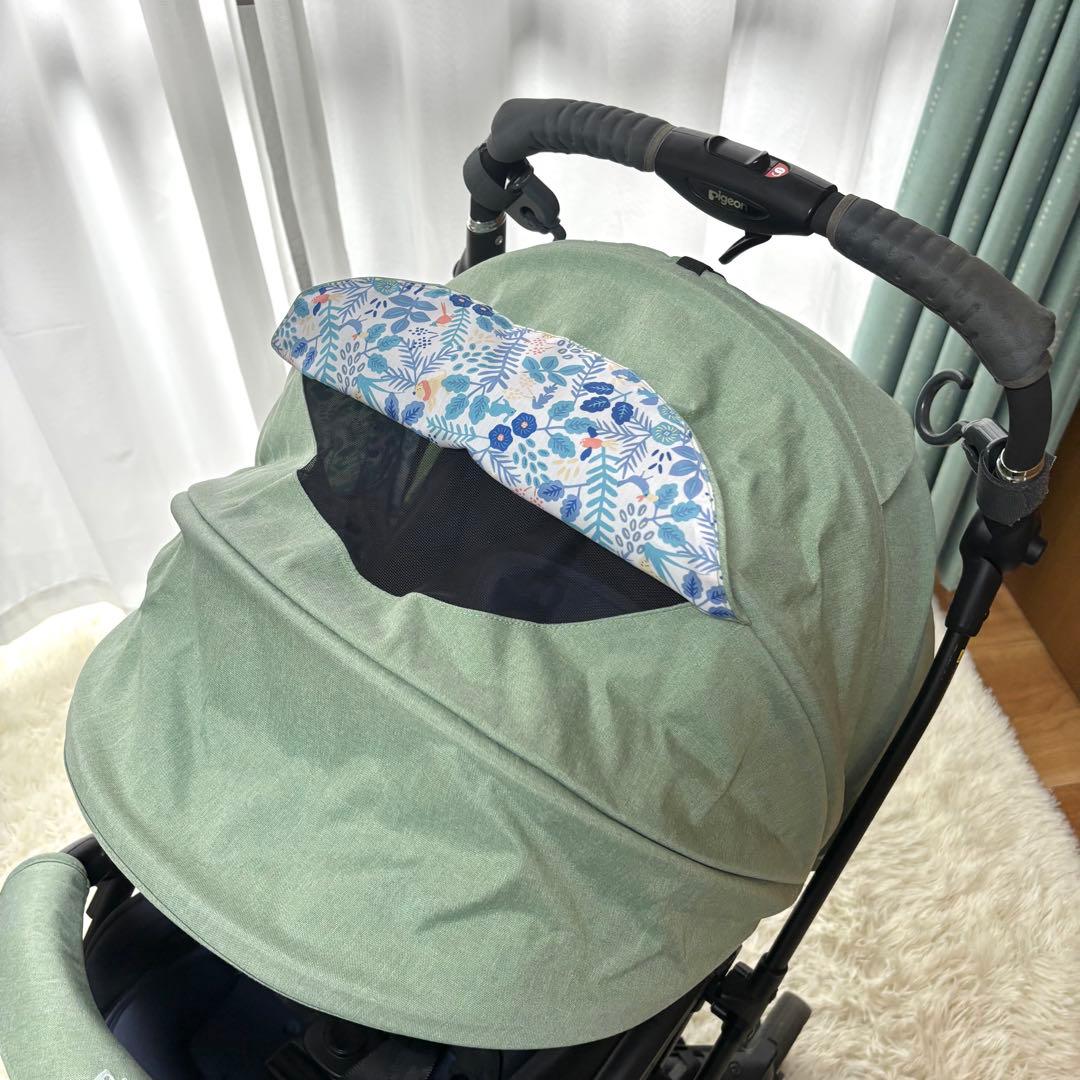 美品 ベビーカー Runfee Lino'n RB1L ライトグリーン 限定色