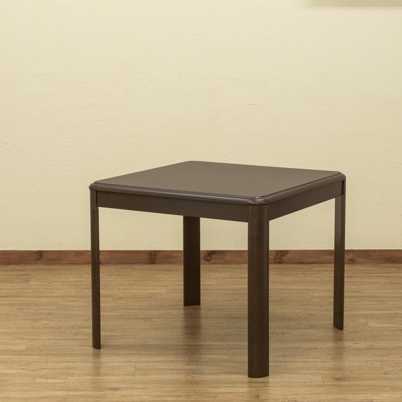 【新品送料無料】ダイニングコタツ　80×80　正方形　掛け布団セット　BR/NA