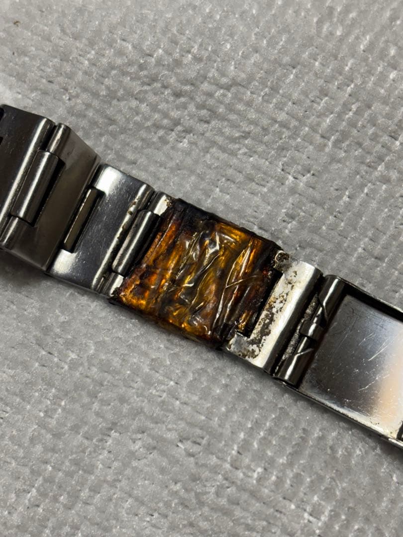 SEIKO バナック　アナログ時計 グリーン ジャンク