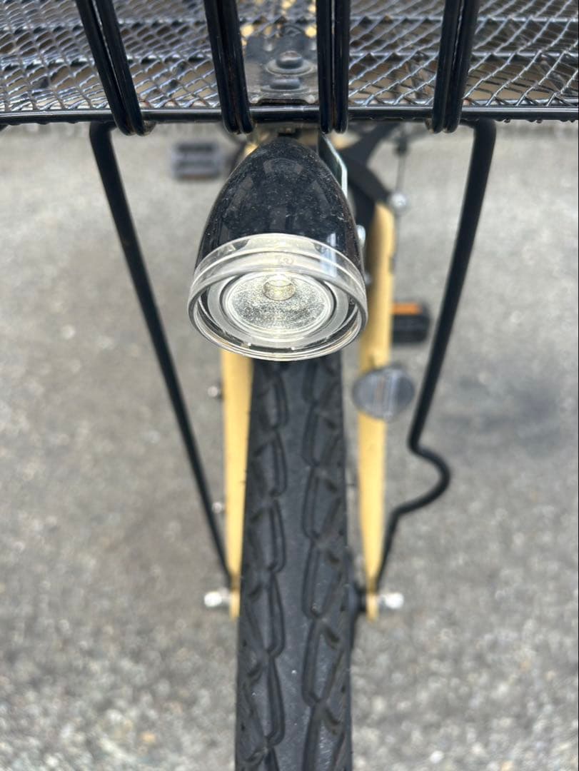 シティタイプ 電動アシスト自転車 イエロー