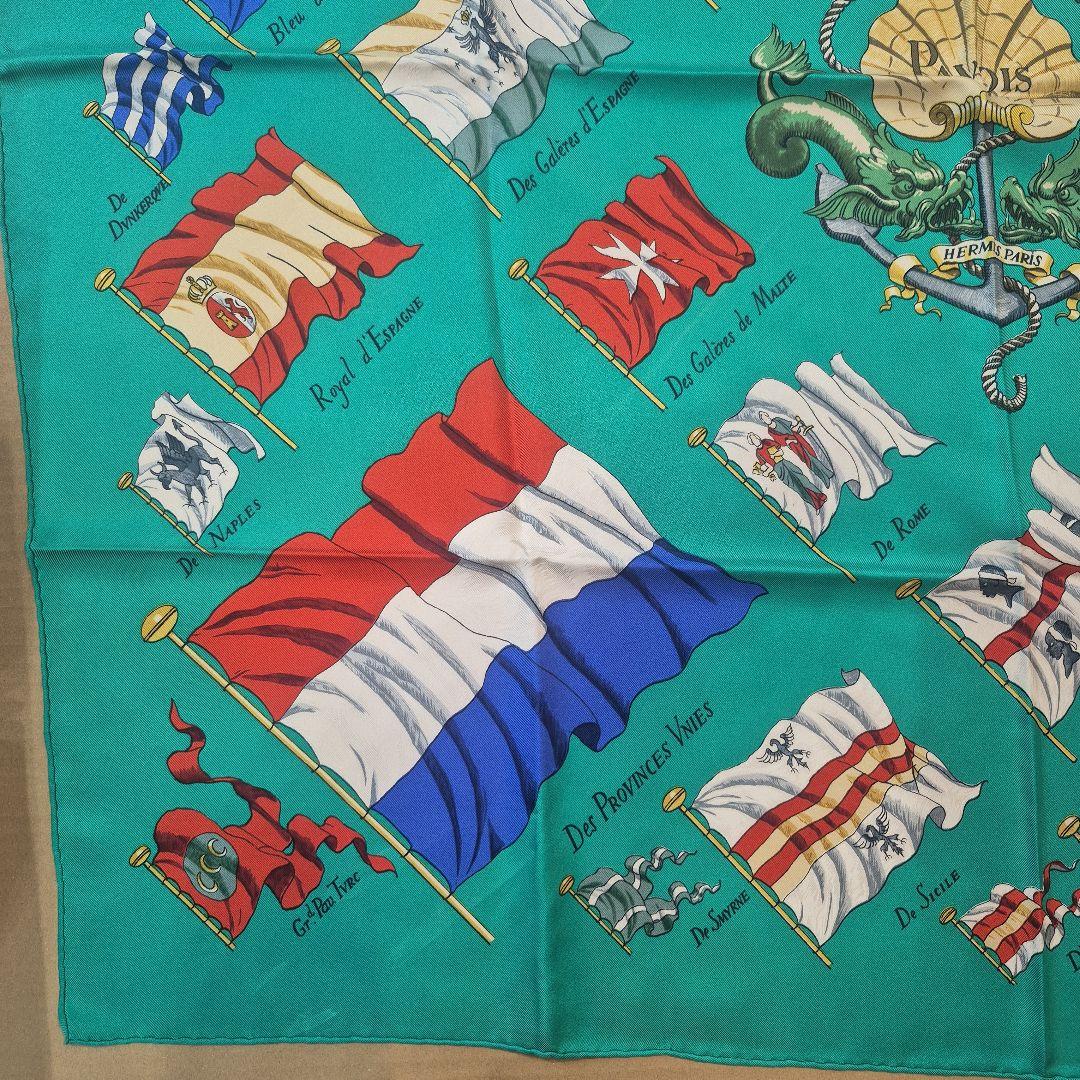 HERMES　スカーフ　ヴィンテージ　90×90