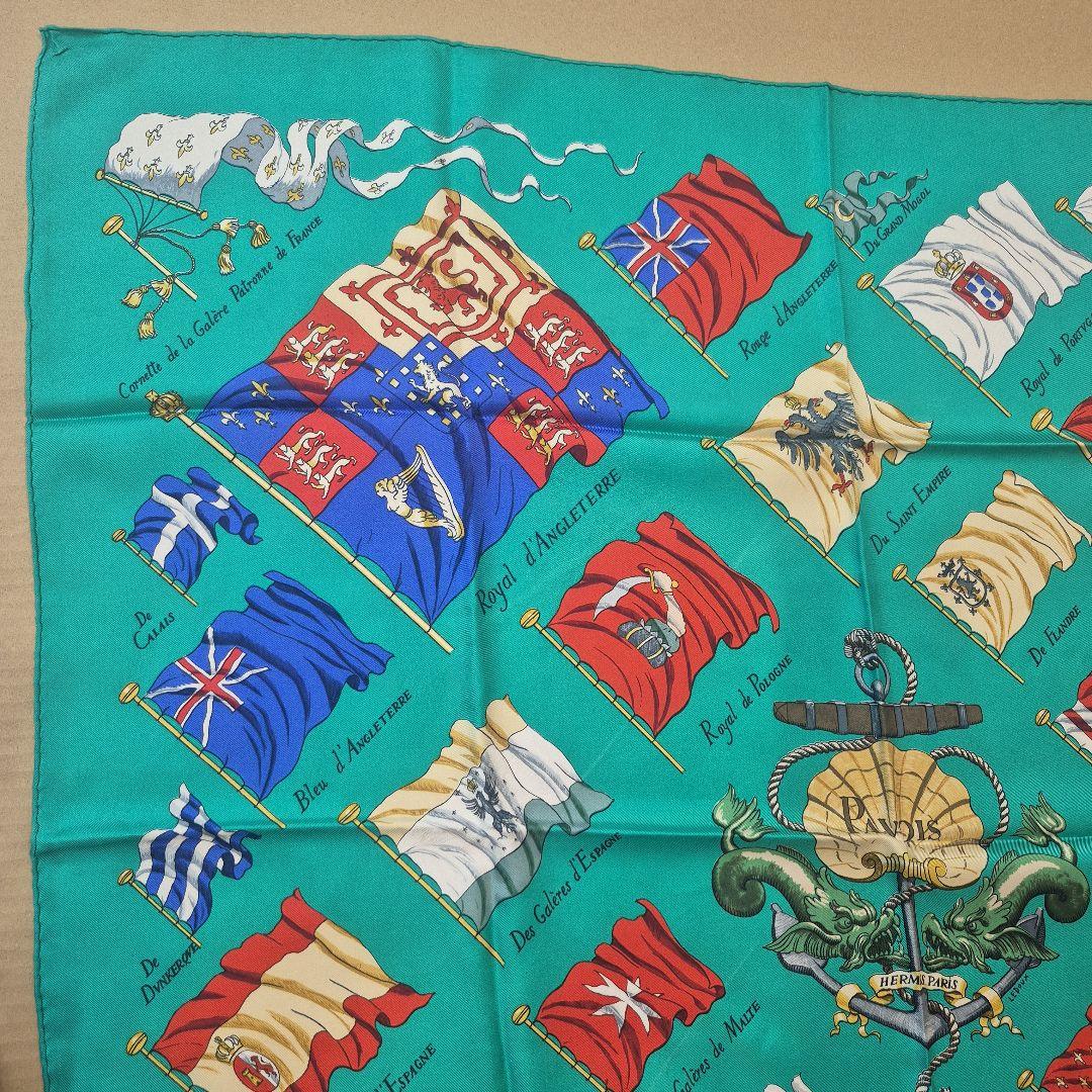 HERMES　スカーフ　ヴィンテージ　90×90