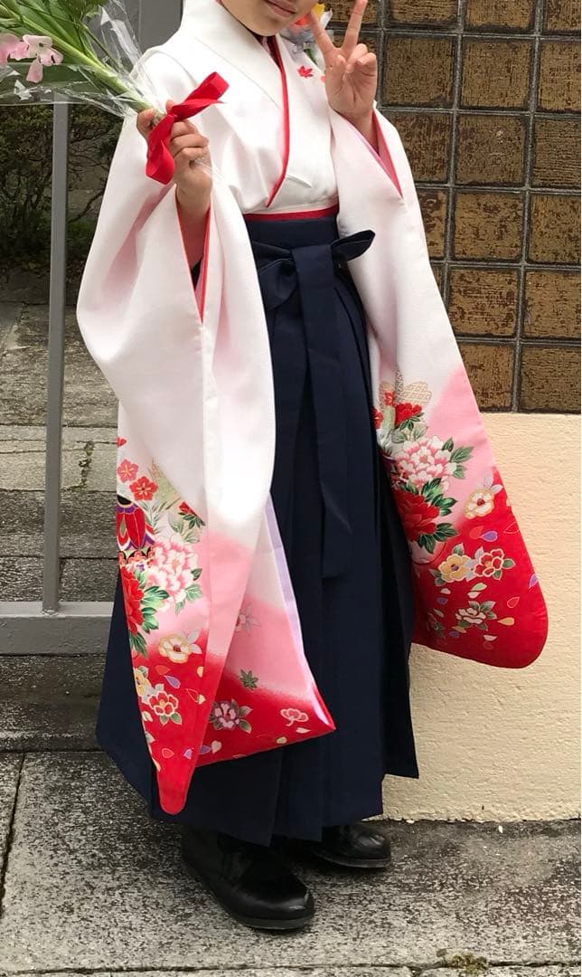 七五三　着物 & 卒園式　袴　セット