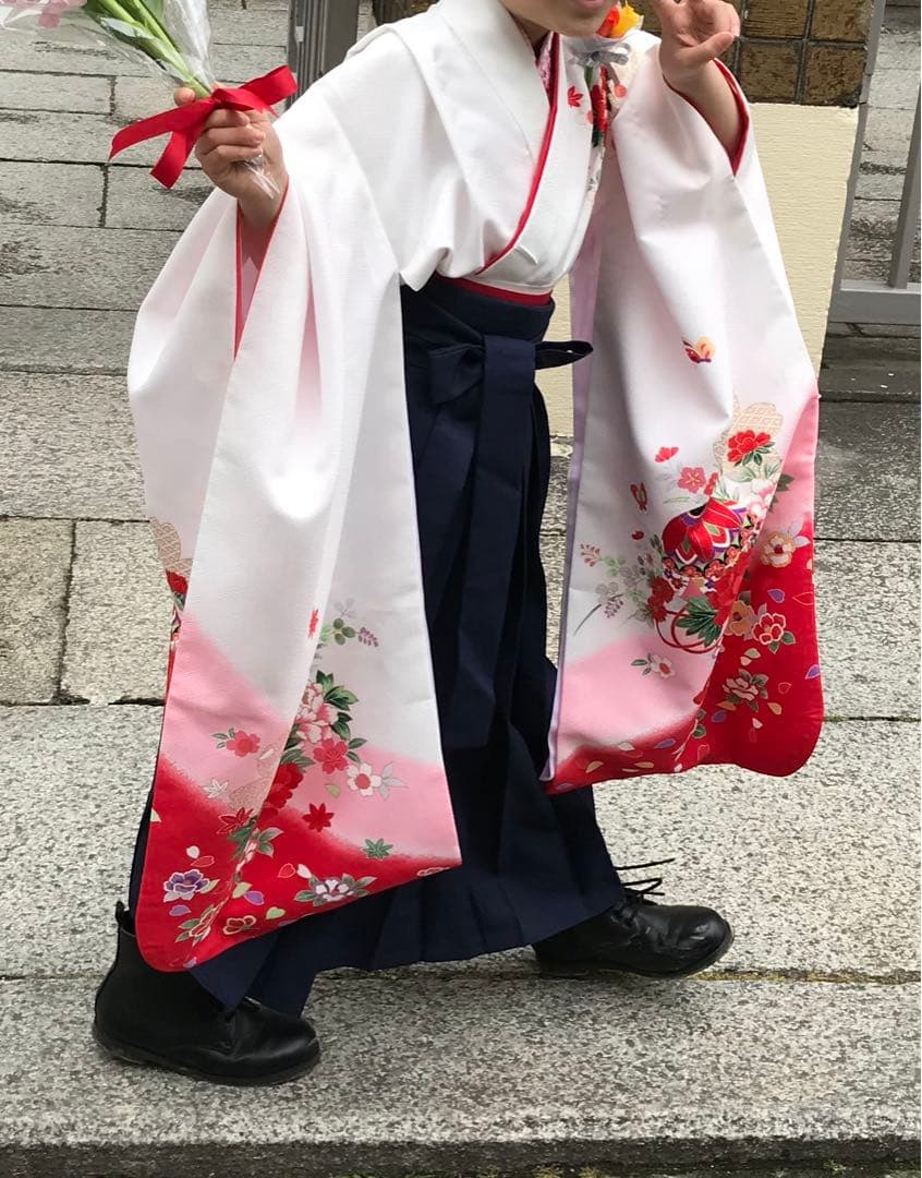 七五三　着物 & 卒園式　袴　セット