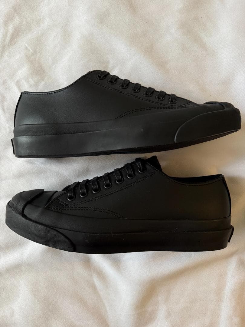 CONVERSE ジャックパーセル　レザー ブラック