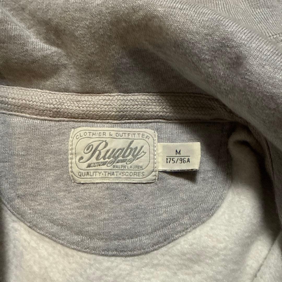 Rugby ralph lauren グレー スウェット カーディガン M