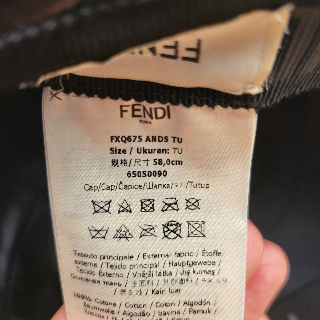 【美品】FENDI フェンディ キャップ