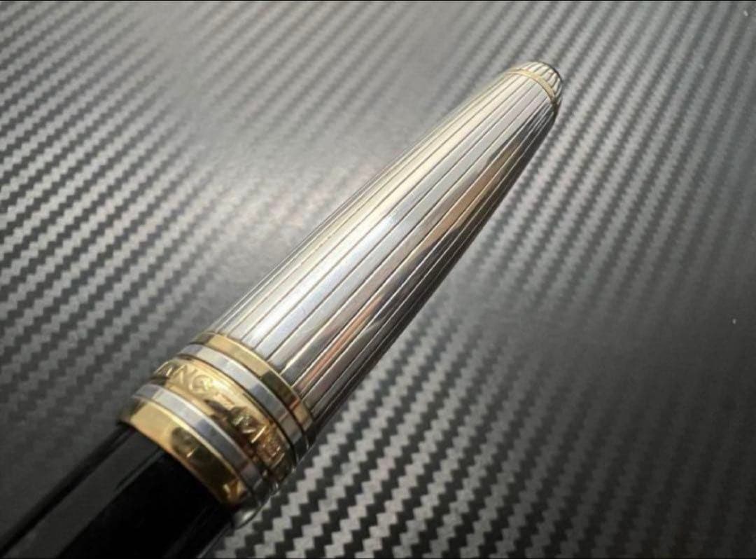 モンブラン 1441 ソリテール ドゥエ スターリングシルバー OB 万年筆