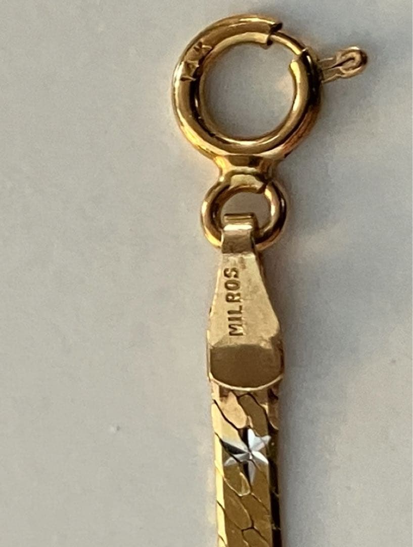MILROS ブレスレット 14KT