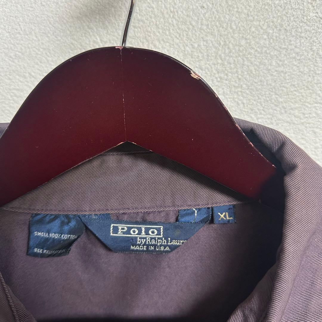 希少 USA製 80s 90s ラルフローレン スウィングトップ フェード 古着