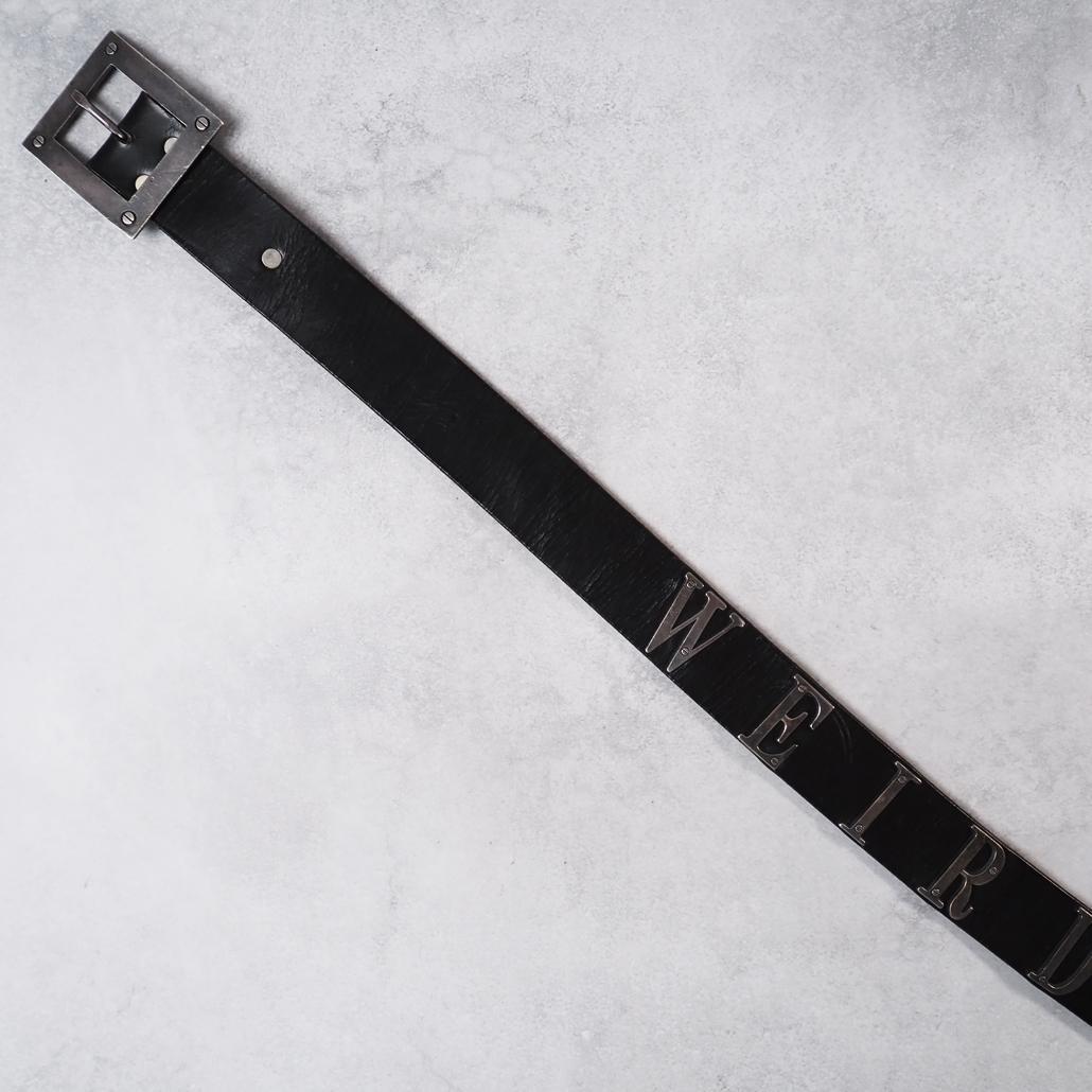 定価20万円 925シルバー 銀製 WEIRDO SIG WRD BELT 36