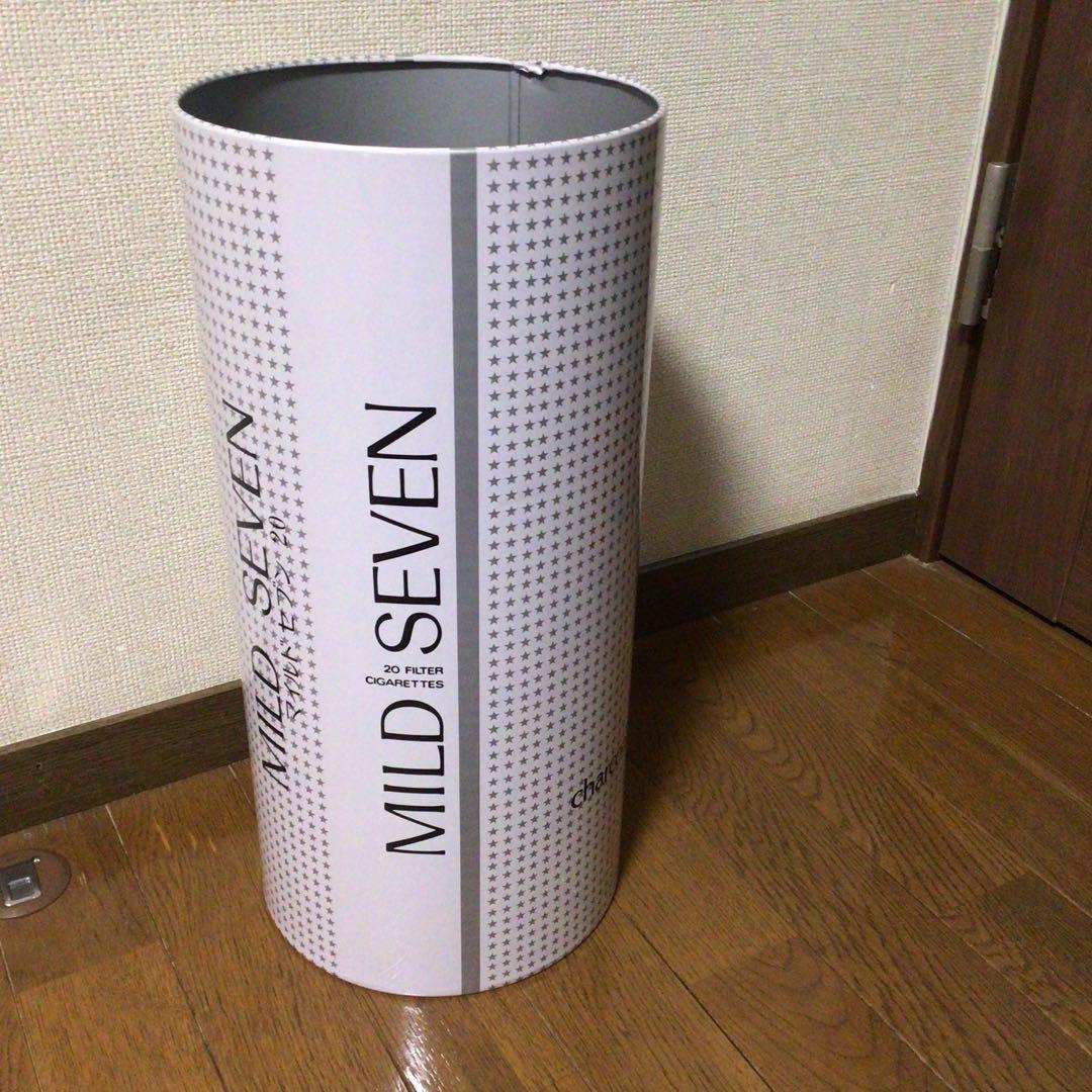 昭和レトロ マイルドセブン ゴミ箱　MILD SEVEN レア 希少 ゴミ箱