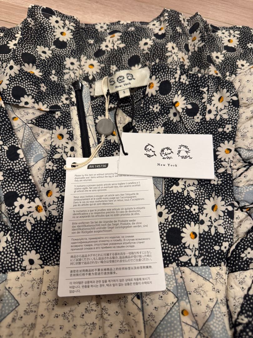 l*﻿様 Sea New York パッチワークワンピース　シーニューヨーク