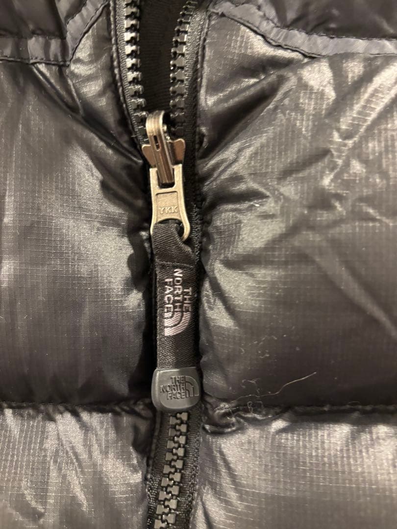 THE NORTH FACE ブラック ヌプシダウンベスト レディース85サイズ