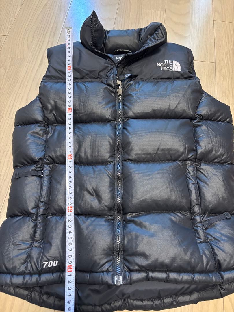 THE NORTH FACE ブラック ヌプシダウンベスト レディース85サイズ