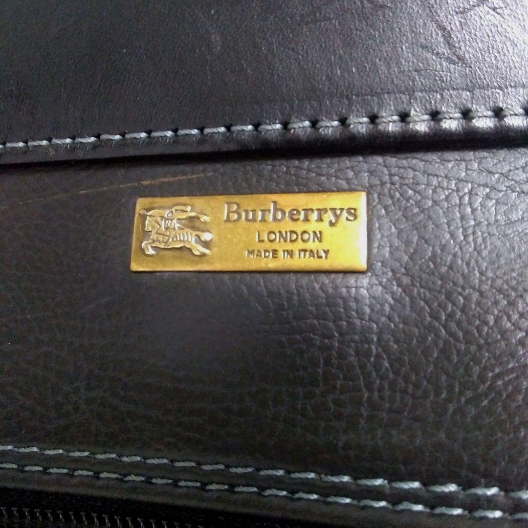 【希少】Burberry バーバリー　ボストンバッグ　ノバチェック　黒　大容量