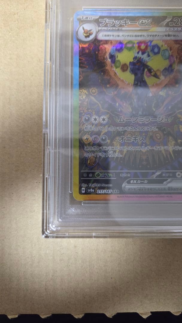 週末限定価格！　テラスタル　ブラッキー ex PSA 10