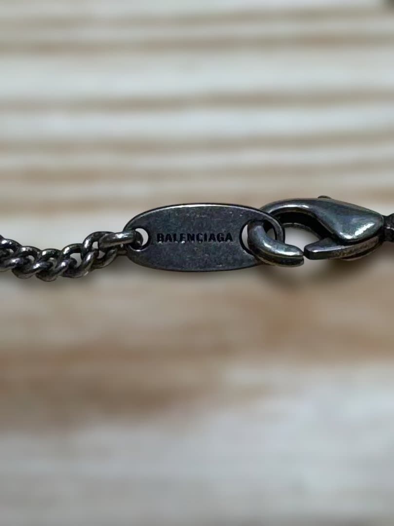 BALENCIAGA BB ICON ネックレス 箱・防塵袋付き ほぼ未使用