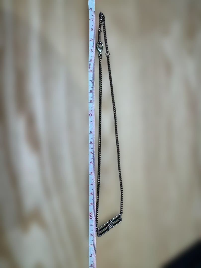 BALENCIAGA BB ICON ネックレス 箱・防塵袋付き ほぼ未使用